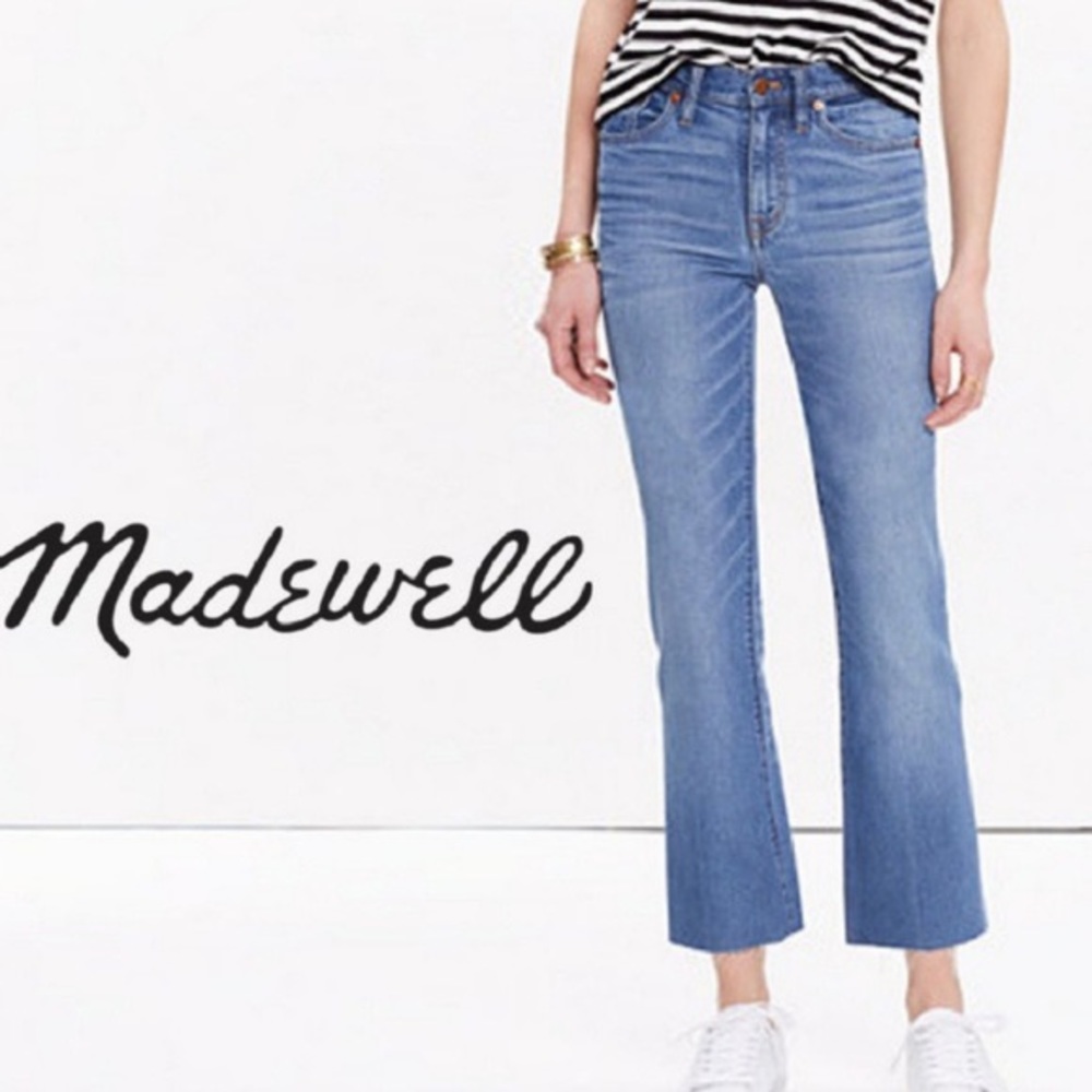 Flea Market Flare Cropped Madewell Jeans